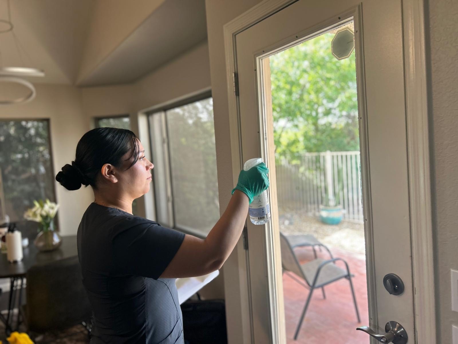 Quality House Cleaning Sugar Land cleaner at work in a Sugar Land home